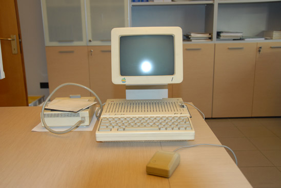Studio Polito - uno dei primi computer Apple anni 80